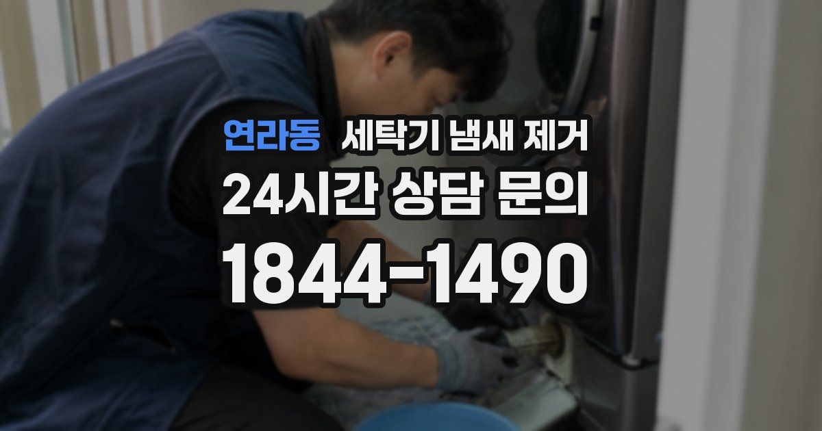연라동 세탁기 냄새 제거