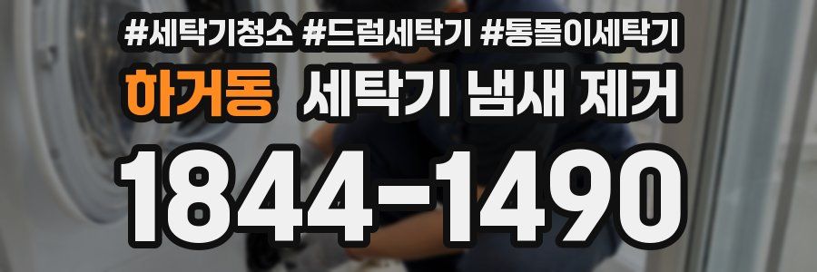하거동 세탁기 냄새 제거