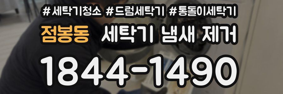 점봉동 세탁기 냄새 제거