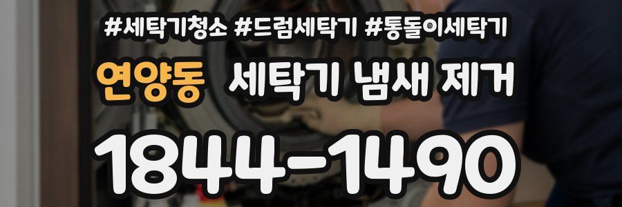 연양동 세탁기 냄새 제거