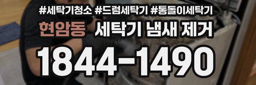 현암동 세탁기 냄새 제거