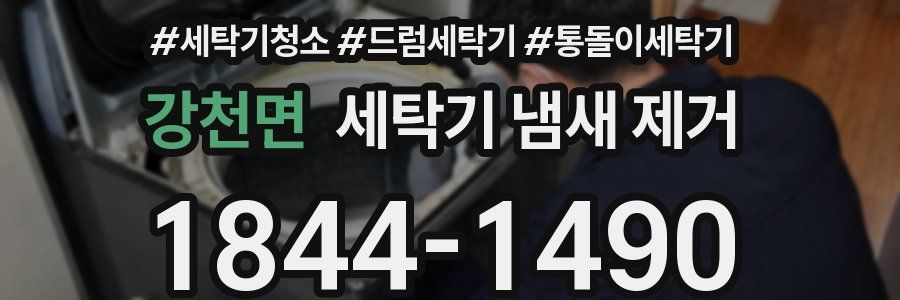강천면 세탁기 냄새 제거