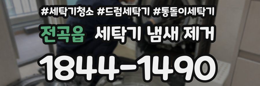 전곡읍 세탁기 냄새 제거