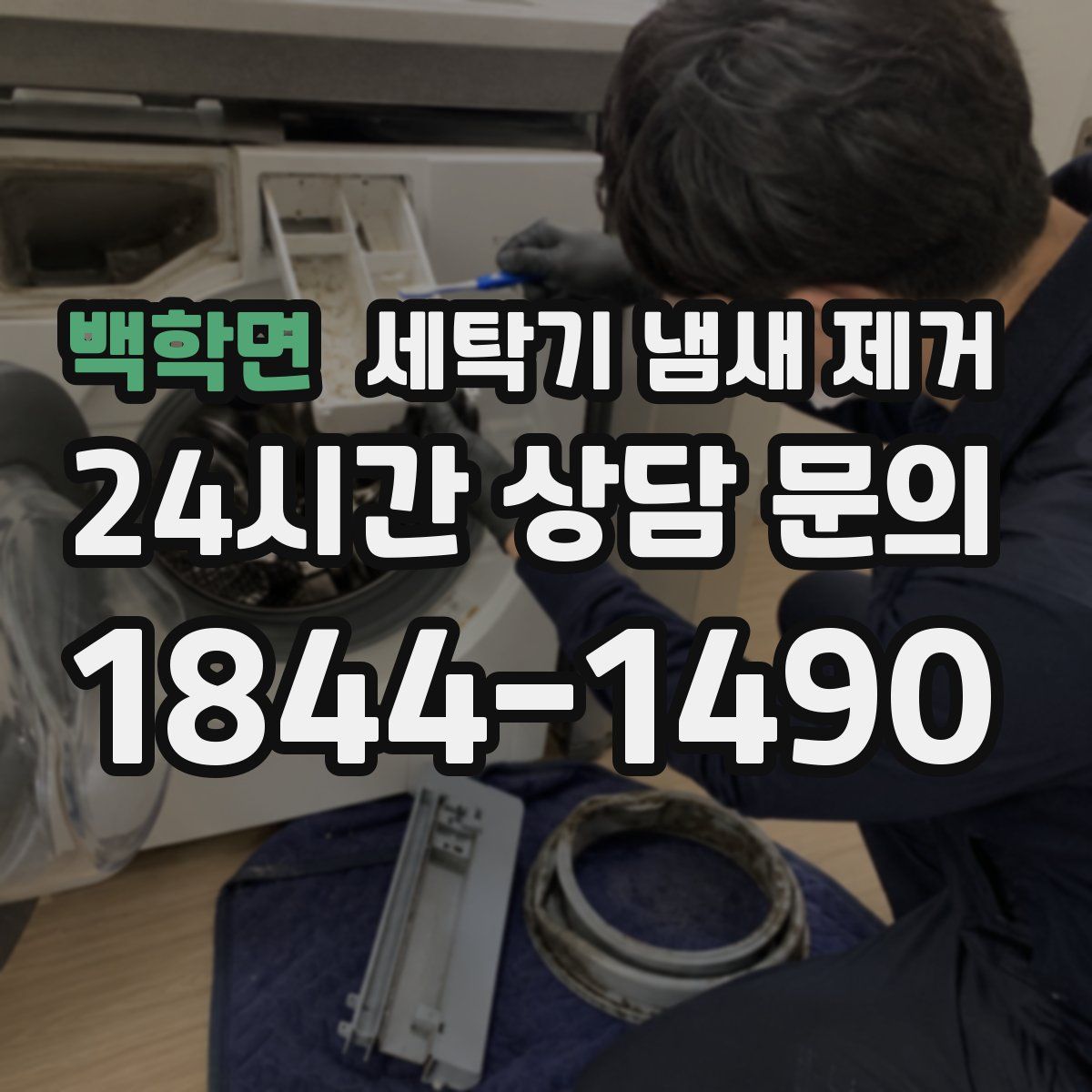 백학면 세탁기 냄새 제거