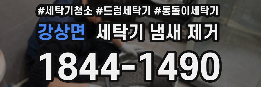 강상면 세탁기 냄새 제거