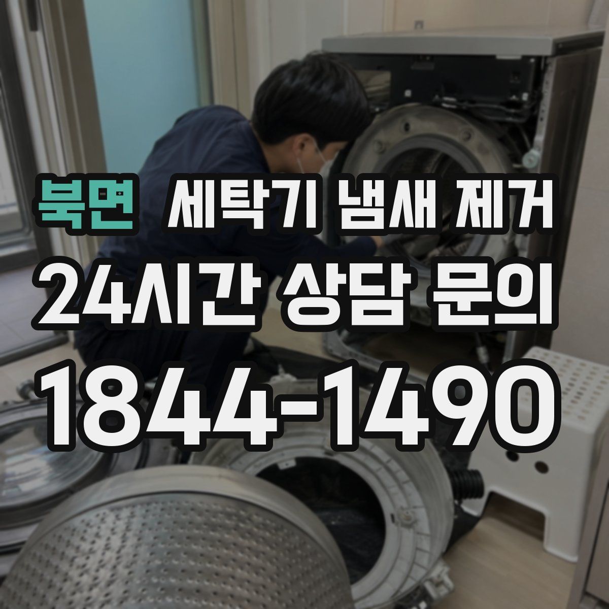 북면 세탁기 냄새 제거