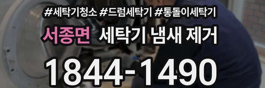 서종면 세탁기 냄새 제거