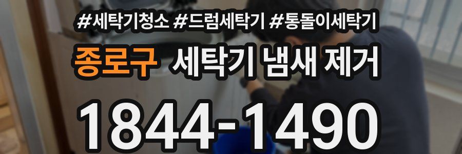 종로구 세탁기 냄새 제거