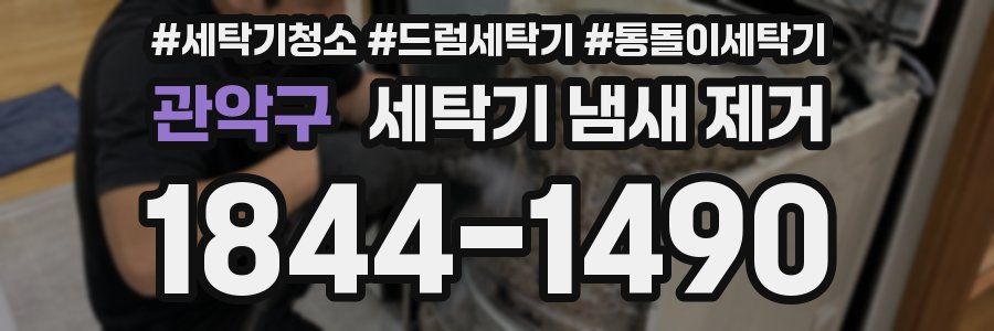 관악구 세탁기 냄새 제거