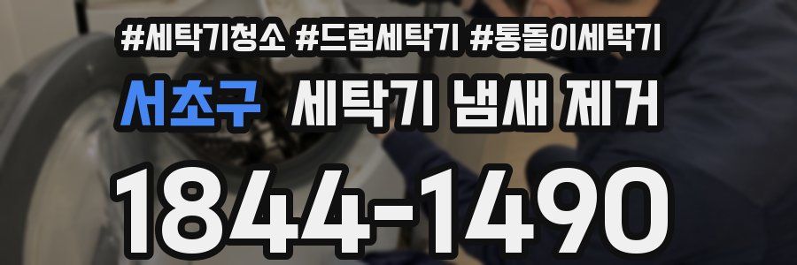 서초구 세탁기 냄새 제거