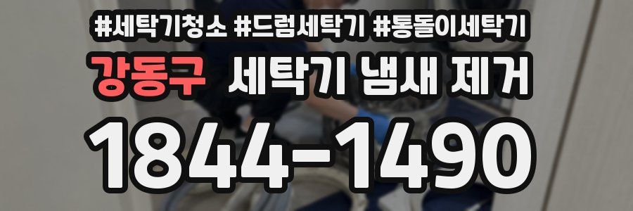 강동구 세탁기 냄새 제거