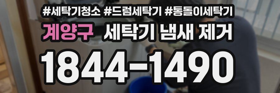 계양구 세탁기 냄새 제거