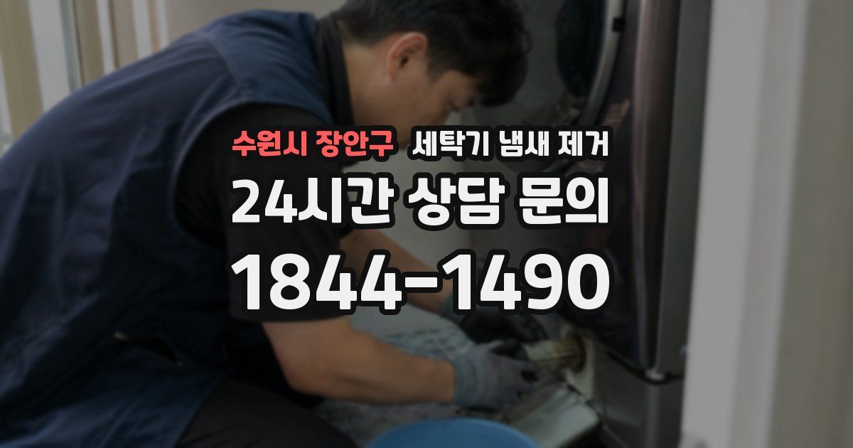 수원시 장안구 세탁기 냄새 제거