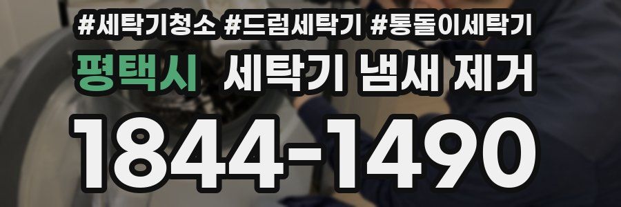 평택시 세탁기 냄새 제거