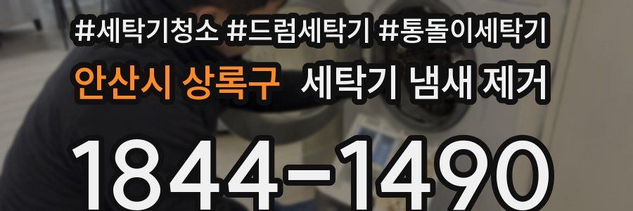 안산시 상록구 세탁기 냄새 제거