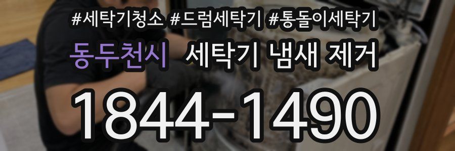 동두천시 세탁기 냄새 제거
