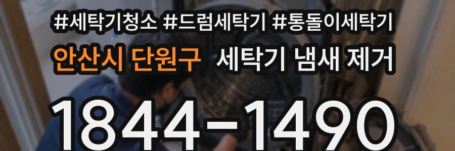 안산시 단원구 세탁기 냄새 제거