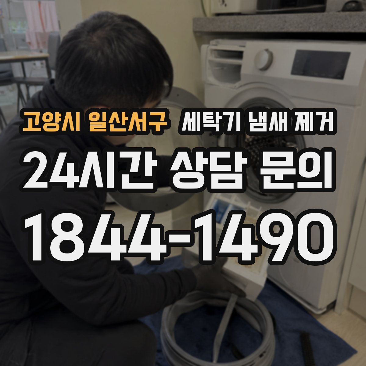 고양시 일산서구 세탁기 냄새 제거