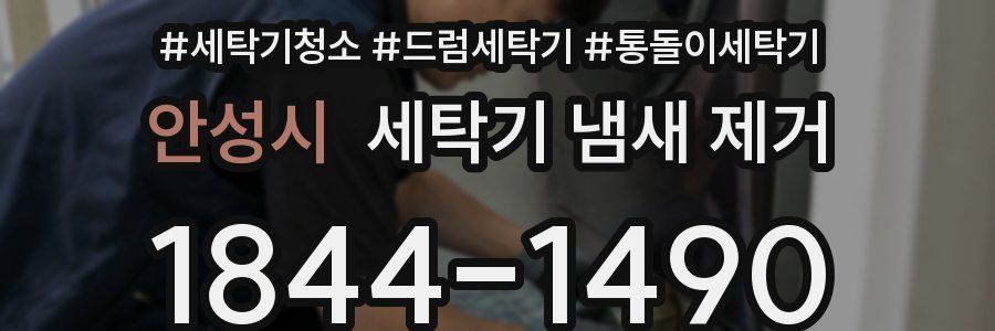 안성시 세탁기 냄새 제거