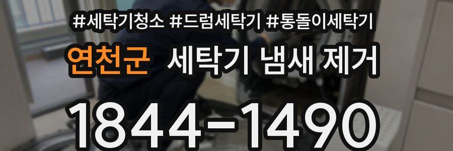 연천군 세탁기 냄새 제거