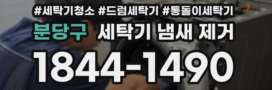 분당구 세탁기 냄새 제거