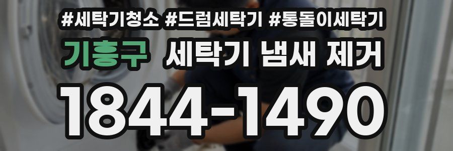 기흥구 세탁기 냄새 제거