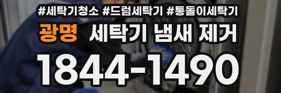 광명 세탁기 냄새 제거