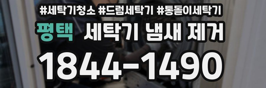 평택 세탁기 냄새 제거