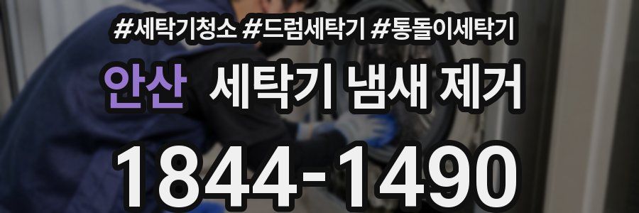 안산 세탁기 냄새 제거
