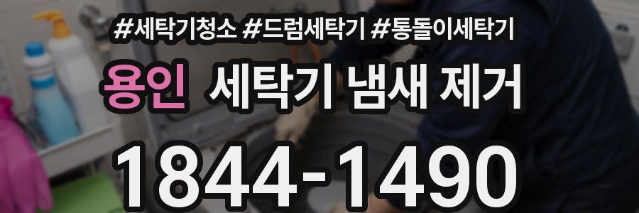 용인 세탁기 냄새 제거