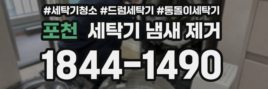포천 세탁기 냄새 제거