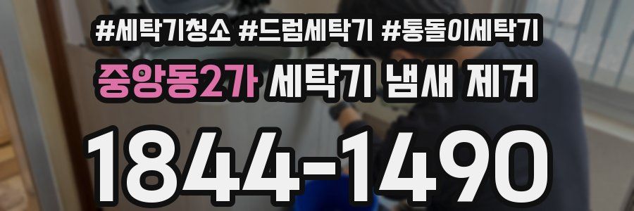 중앙동2가 세탁기 냄새 제거