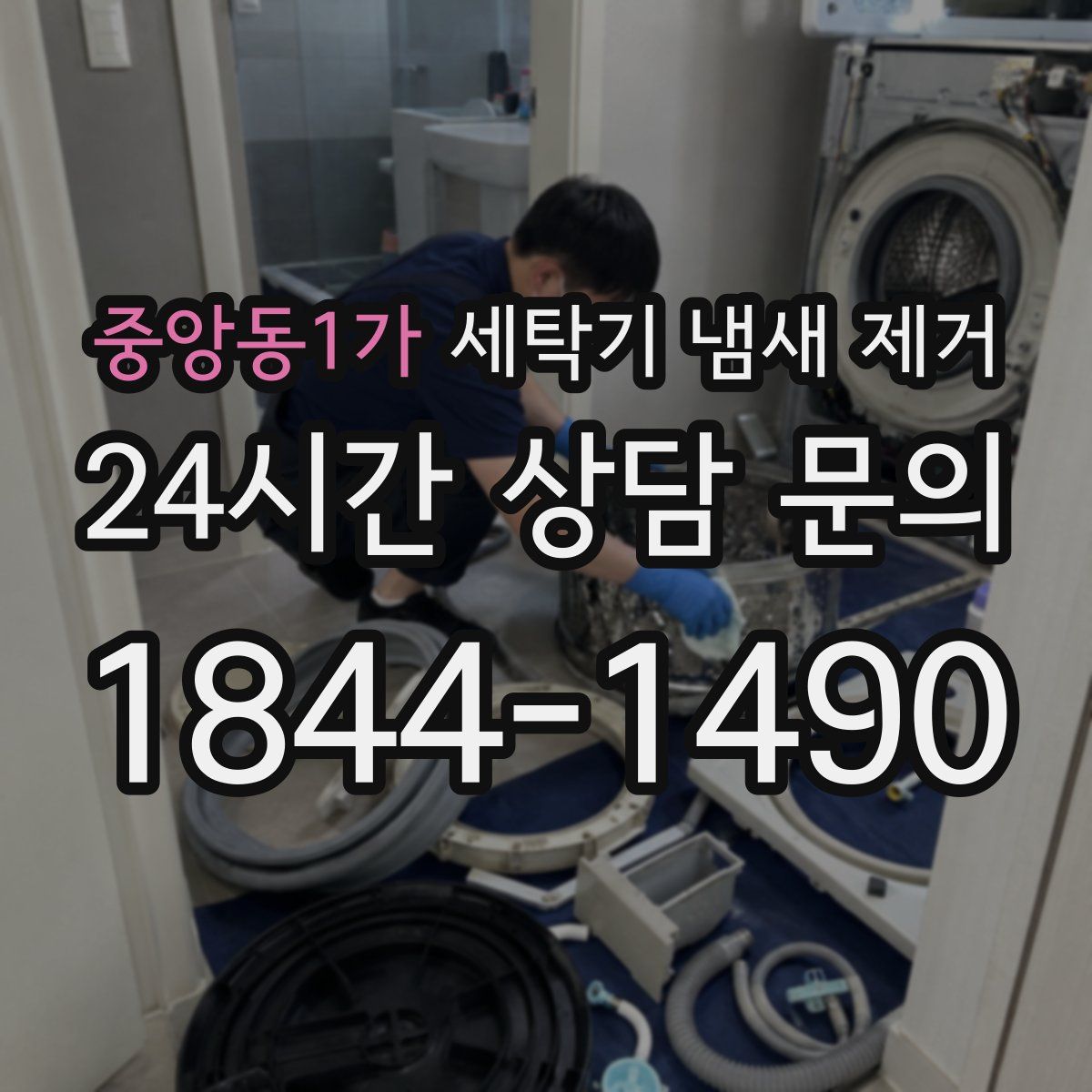 중앙동1가 세탁기 냄새 제거