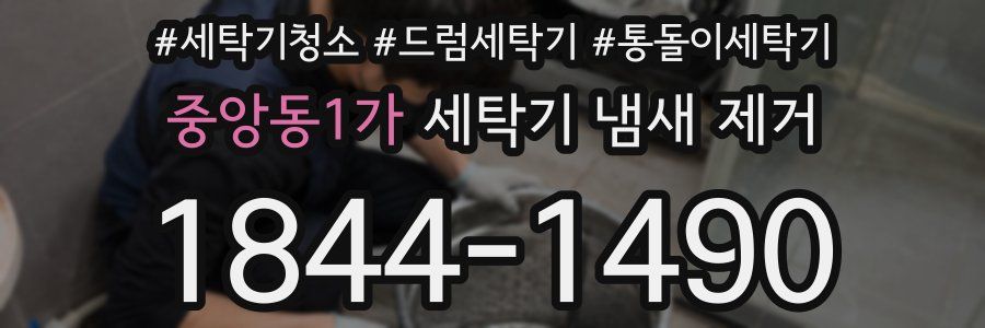 중앙동1가 세탁기 냄새 제거