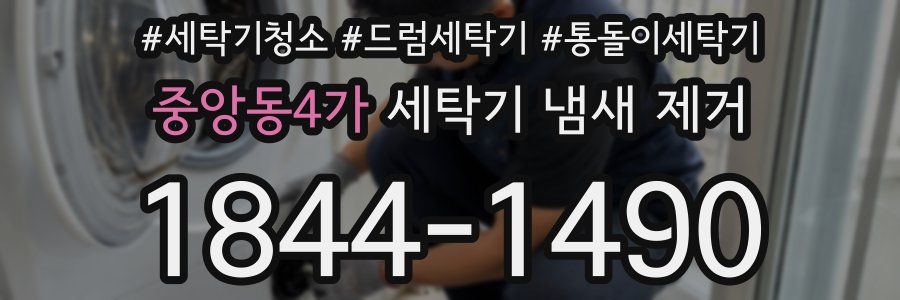 중앙동4가 세탁기 냄새 제거