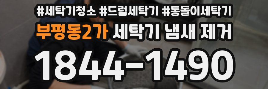 부평동2가 세탁기 냄새 제거
