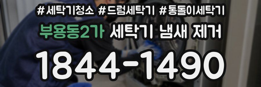 부용동2가 세탁기 냄새 제거