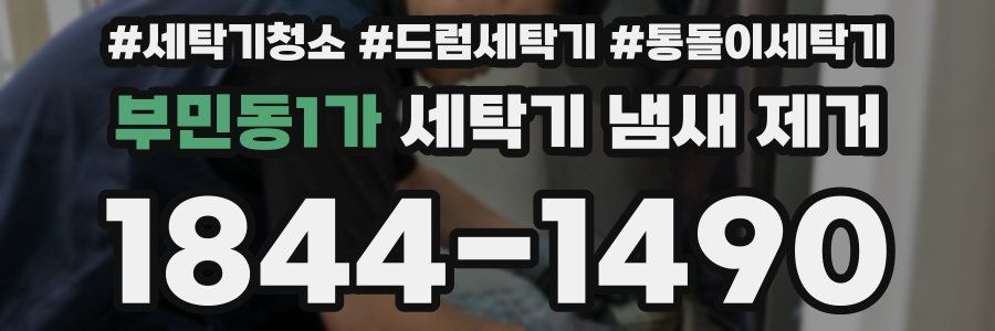 부민동1가 세탁기 냄새 제거