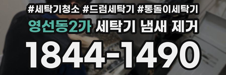 영선동2가 세탁기 냄새 제거