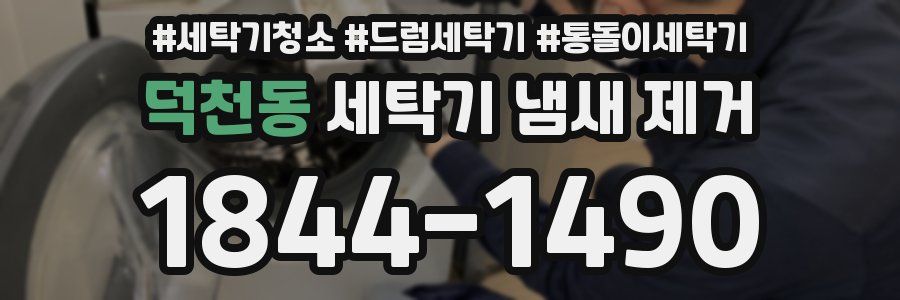 덕천동 세탁기 냄새 제거