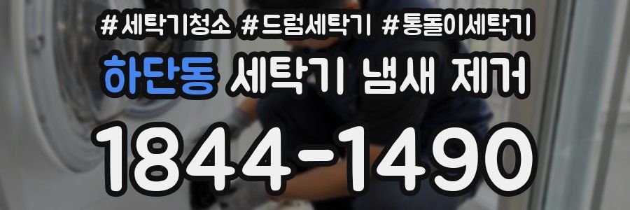 하단동 세탁기 냄새 제거