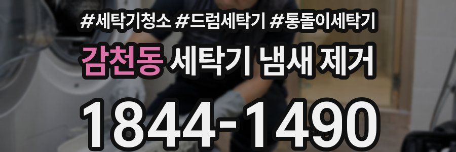 감천동 세탁기 냄새 제거