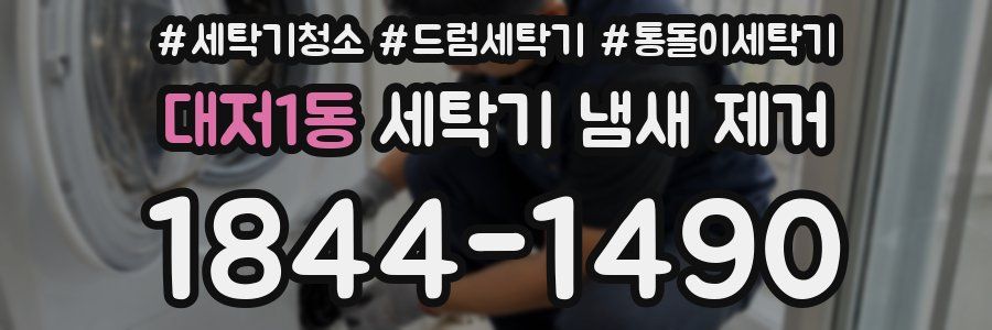 대저1동 세탁기 냄새 제거