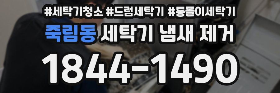 죽림동 세탁기 냄새 제거