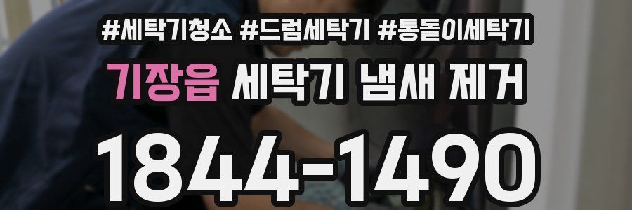 기장읍 세탁기 냄새 제거
