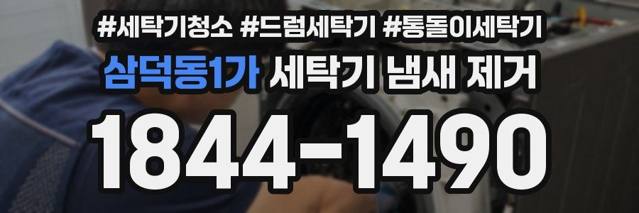 삼덕동1가 세탁기 냄새 제거