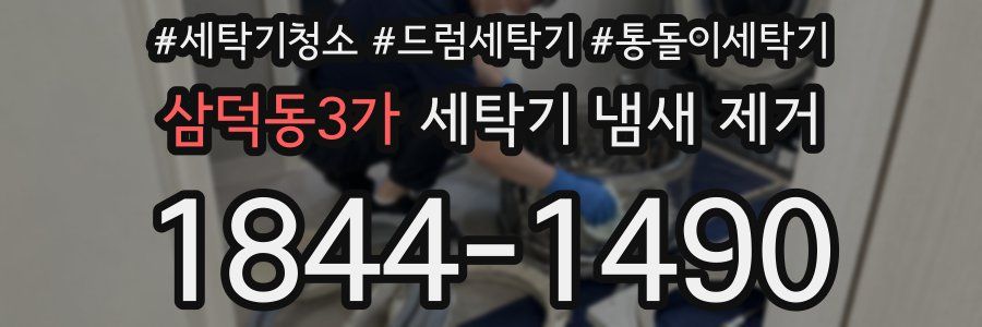 삼덕동3가 세탁기 냄새 제거