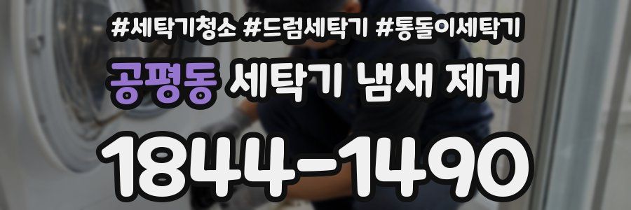 공평동 세탁기 냄새 제거