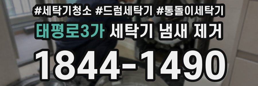 태평로3가 세탁기 냄새 제거
