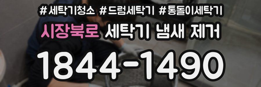 시장북로 세탁기 냄새 제거